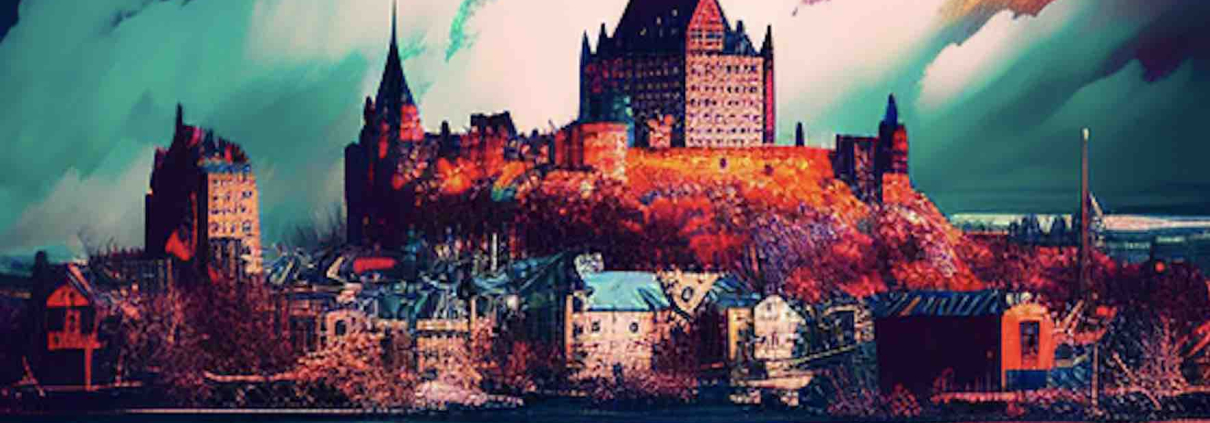 Vue de la ville de Québec pour un article sur les données statistiques des résidences pour personnes âgées de la ville